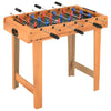 Table de fútbol Vidaxl Mini 69x37x62 cm Maple