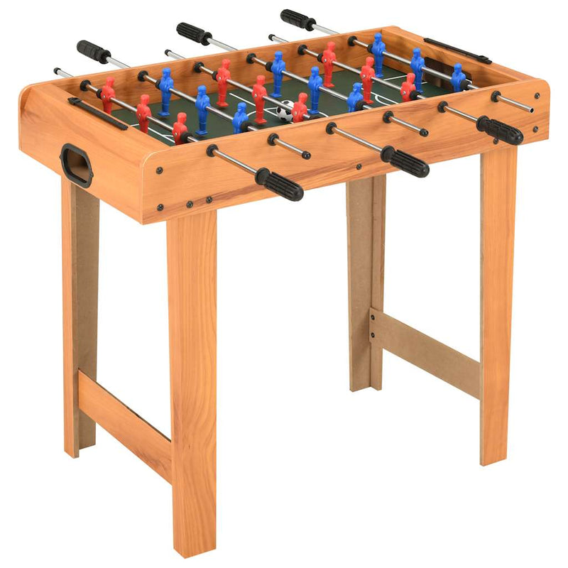 Table de fútbol Vidaxl Mini 69x37x62 cm Maple