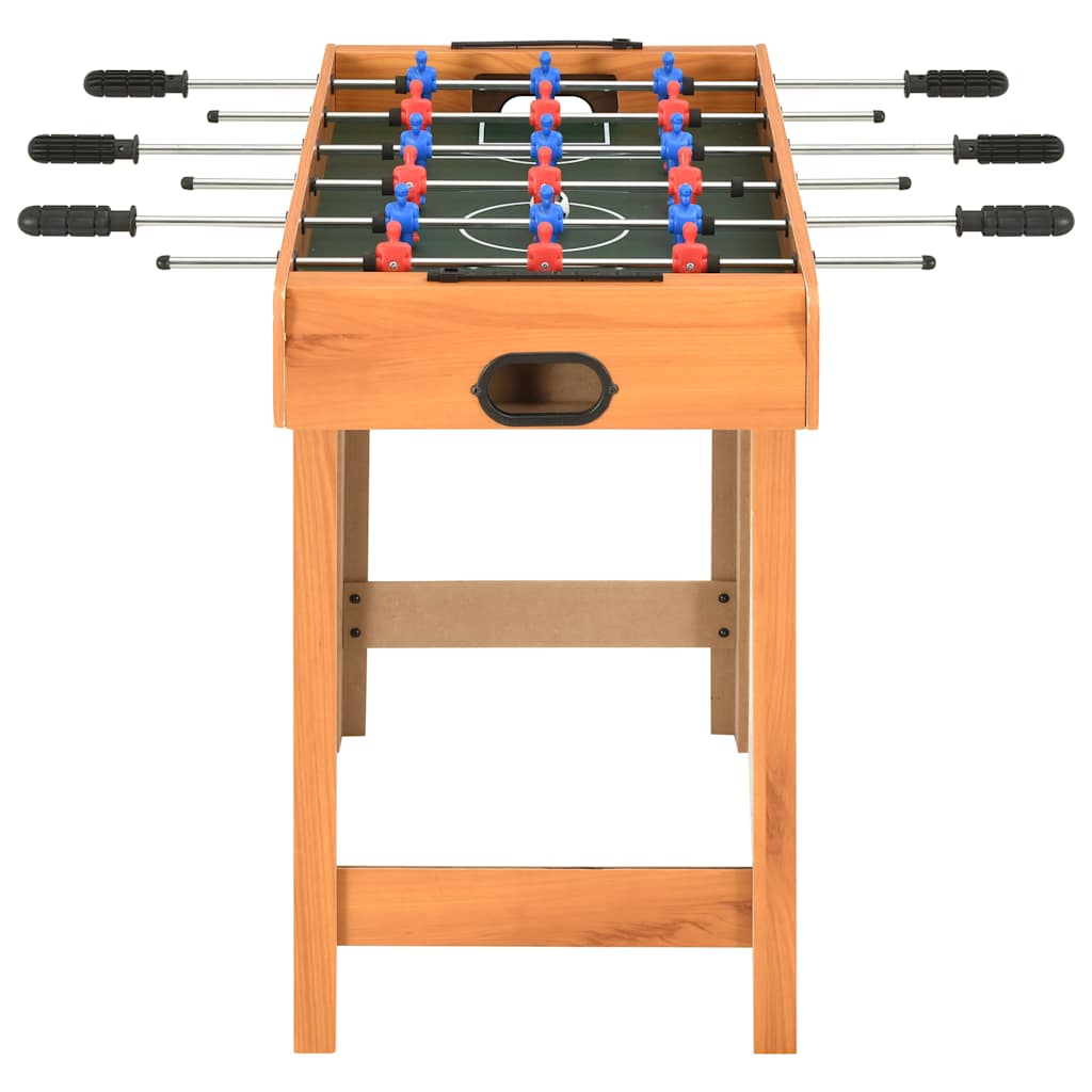 Table de fútbol Vidaxl Mini 69x37x62 cm Maple