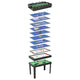 Vidaxl MultiSpeeltafel 15 in 1 121x61x82 cm nero