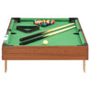 Vidaxl Minipool Tabella 3 piedi 92x52x19 cm marrone e verde