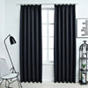 Cortinas Vidaxl Blackout con ganchos 2 PCS 140x175 cm antracita
