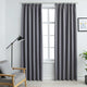 Vidaxl tende blackout con ganci 2 st 140x175 cm grigio