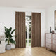 Tende vidaxl blackout 2 m con ganci 140x225 cm di velluto beige