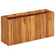 Jardinera elevada Vidaxx 100x30x50 cm madera maciza de acacia