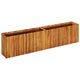 Vidaxl Planter recaudó 200x30x50 cm sólido Acaciahout