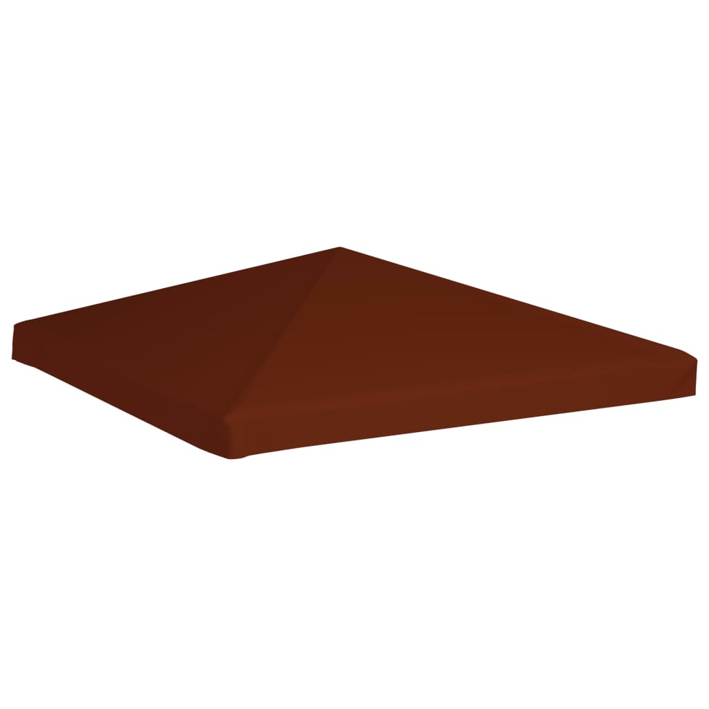 Vidaxl prieeldak 310 g m² 3x3 m terracota
