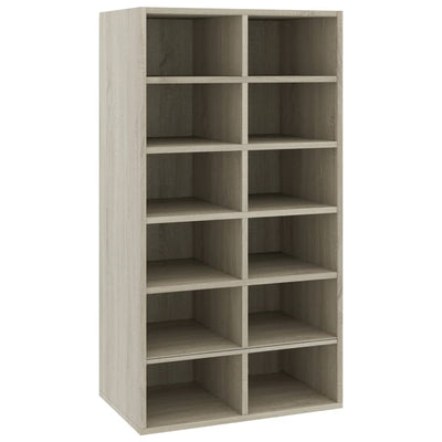 VIDAXL Spaciatura 54x34x100.5 cm Colore di quercia in legno trasformata in legno