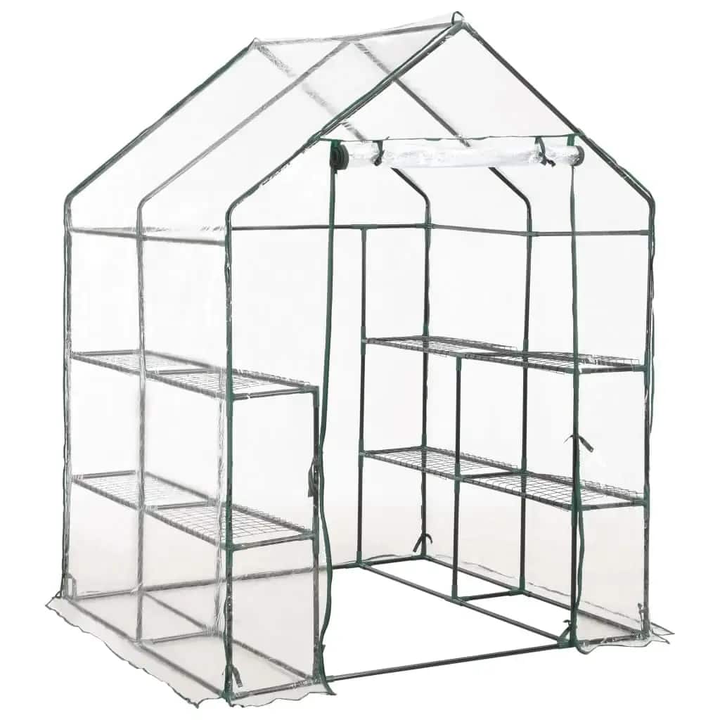 Vidaxl Tuinkas con 8 ripiani 143x143x195 cm