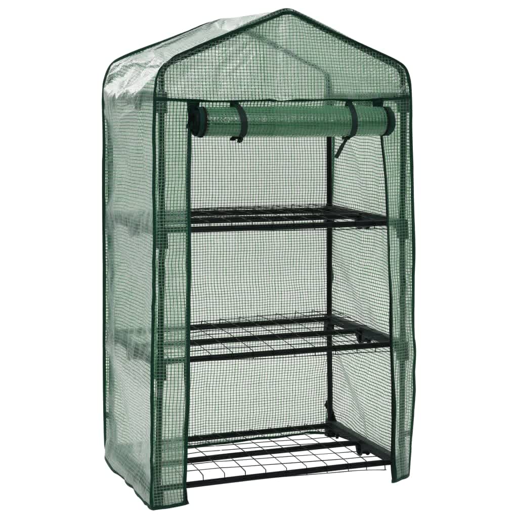Vidaxl minikas 3-laags 69x49x125 cm