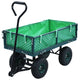 Carrello da giardino VidaXL 250 kg verde