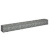 Vidaxl Gabion Planter aumentó 270x30x30 cm de acero galvanizado