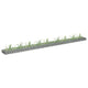 Vidaxl gabion plantenbak verhoogd 360x30x10 cm gegalvaniseerd staal