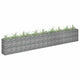 Vidaxl gabion plantenbak verhoogd 360x30x60 cm gegalvaniseerd staal
