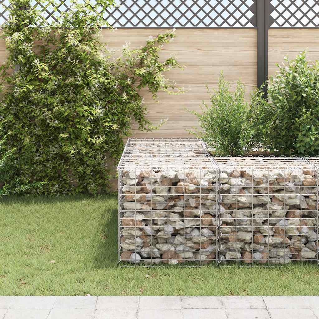 Cubo del cubo di Gabion Vidaxl Gabion 60x60x60 cm
