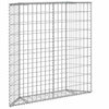 Vidaxl Gabion Planning Trapezoid de acero galvanizado 100x20x100 cm