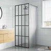 Vidaxl Walk -In Doccia parete 90x195 cm in vetro temperato trasparente