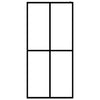 Vidaxl Walk -en la pared de la ducha de 118x190 cm de vidrio terminado