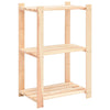 Vidaxl Storage Rack 3 capas 60x38x90 cm de pino sólido 150 kg