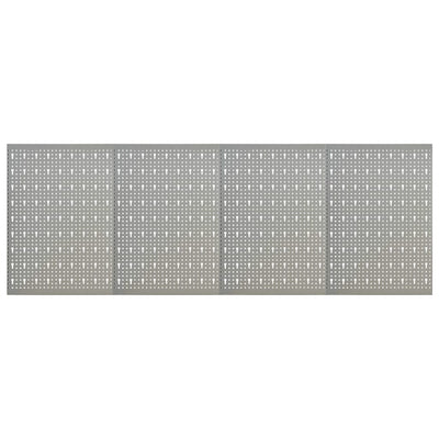 Vidaxl Gaartjenspanelen Wall -montato 4 pezzi 40x58 cm in acciaio