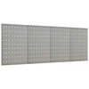 Vidaxl Gaartjenspanelen Wall -montato 4 pezzi 40x58 cm in acciaio