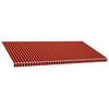Vidaxl Laifeldoek 600x300 cm tela arancione e marrone
