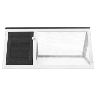 VidaXL Rabbit loft Wood Gray