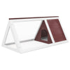 Vidaxl Rabbit Loft Wood Brown
