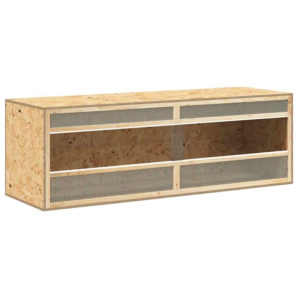 Vidaxl Terrario 144x46x48 cm de madera procesada
