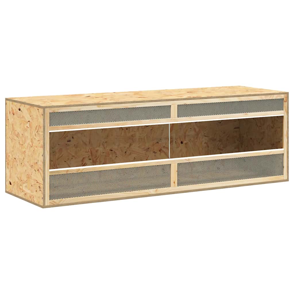 Vidaxl Terrario 144x46x48 cm de madera procesada