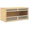 Vidaxl Terrario 100x47x47 cm de madera procesada