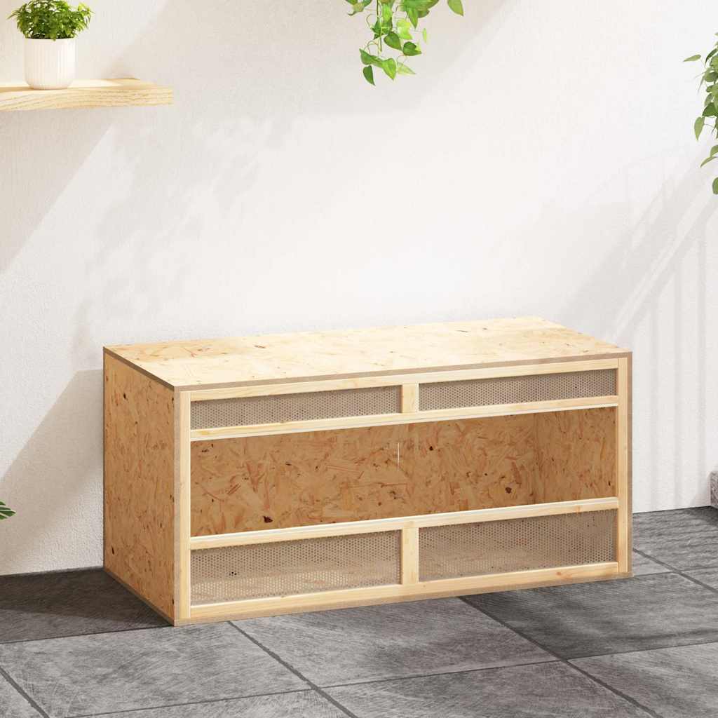 Vidaxl Terrario 100x47x47 cm de madera procesada