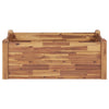 Plantador Vidaxl elevado 110x60x44 cm de madera de acacia sólida