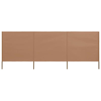 VIDAXL MODO DEL MODO 3 PANNELLI 400X80 CM TAUPE
