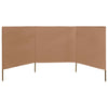 VIDAXL MODO DEL MODO 3 PANNELLI 400X80 CM TAUPE