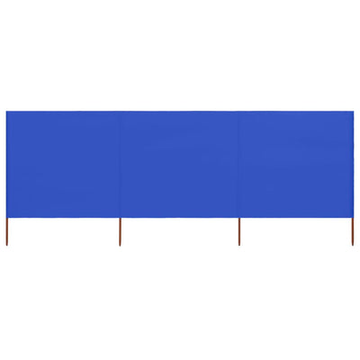 VIDAXL MODO DEL MODO 3 PANNELLI 400X80 CM Blu Azure Blu