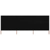 VIDAXL MODO DEL MODO 3 PANNELLI 400X120 CM Black