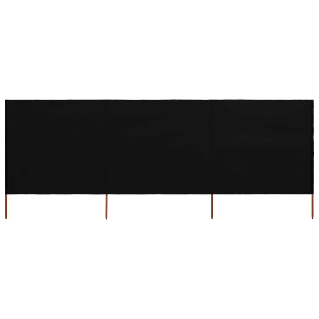 VIDAXL MODO DEL MODO 3 PANNELLI 400X120 CM Black