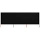VIDAXL MODO DEL MODO 3 PANNELLI 400X120 CM Black
