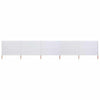 Vidaxl Paradone 5 pannelli 600x120 cm tessuto bianco