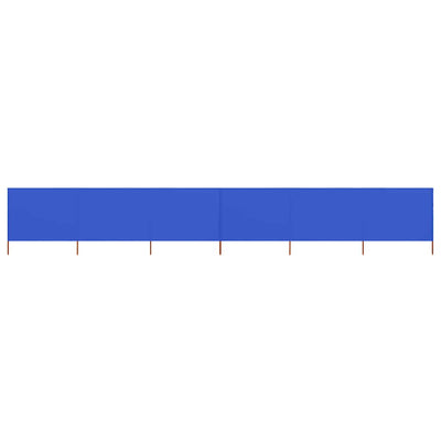 Vidaxl Paradone 6 pannelli 800x80 cm tessuto blu azzurro