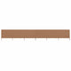 VIDAXL MODULE 6 PANNELLI 800X120 CM TAUPE