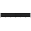 VIDAXL MODULE 6 pannelli 800x120 cm tessuto nero