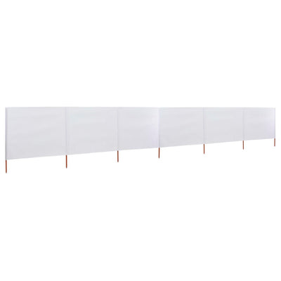 Vidaxl Paradone 6 pannelli 800x160 cm tessuto bianco