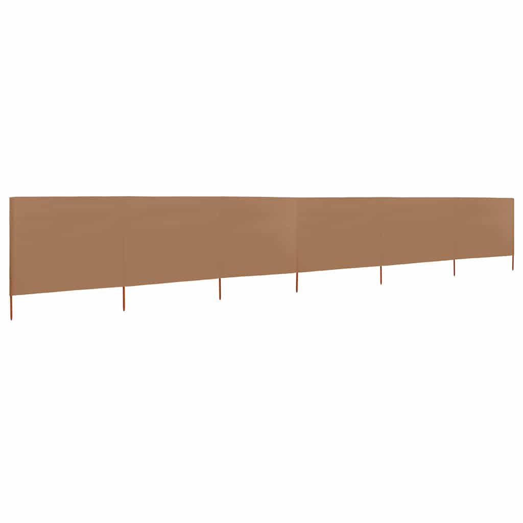 Vidaxl Paradone 6 pannelli 800x160 cm Taupe
