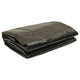 Vidaxl Tapa de piscina 417 cm PE Negro