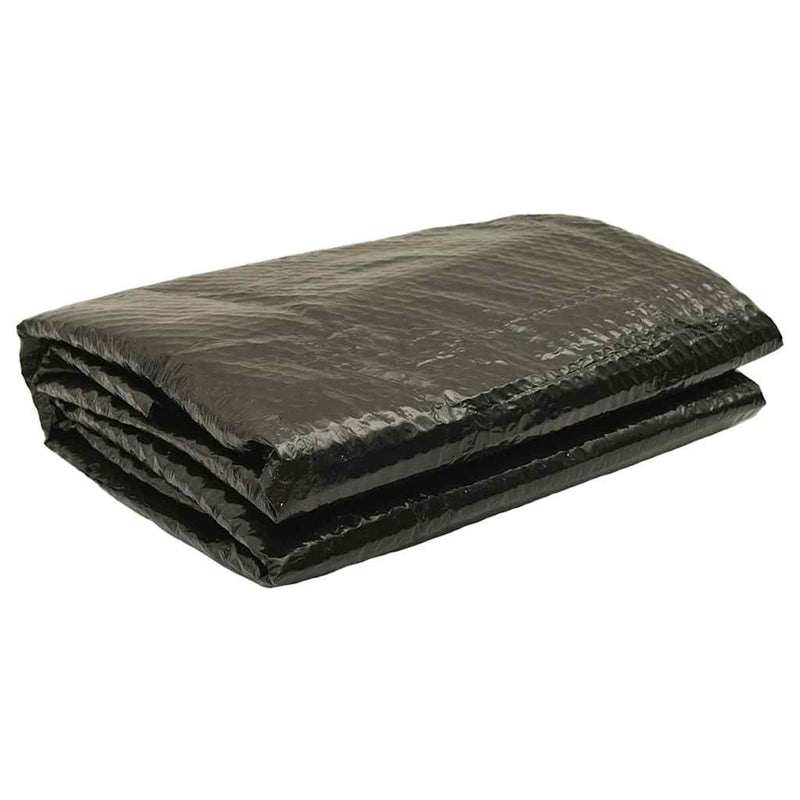 Vidaxl cubierta de piscina 527 cm PE Black