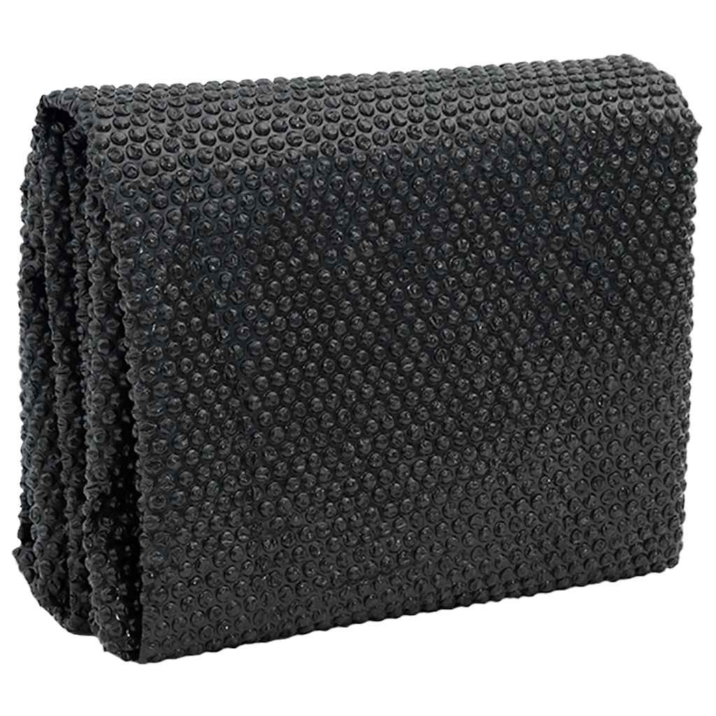 Vidaxl Tapa de piscina 549x274 cm PE Black