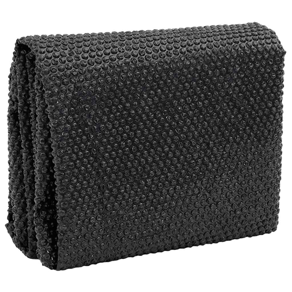 Copertina di piscina Vidaxl 488x244 cm PE NERO