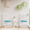Cuscini da sedia da giardino Vidaxl 2 St 50x50x3 cm tessuto blu